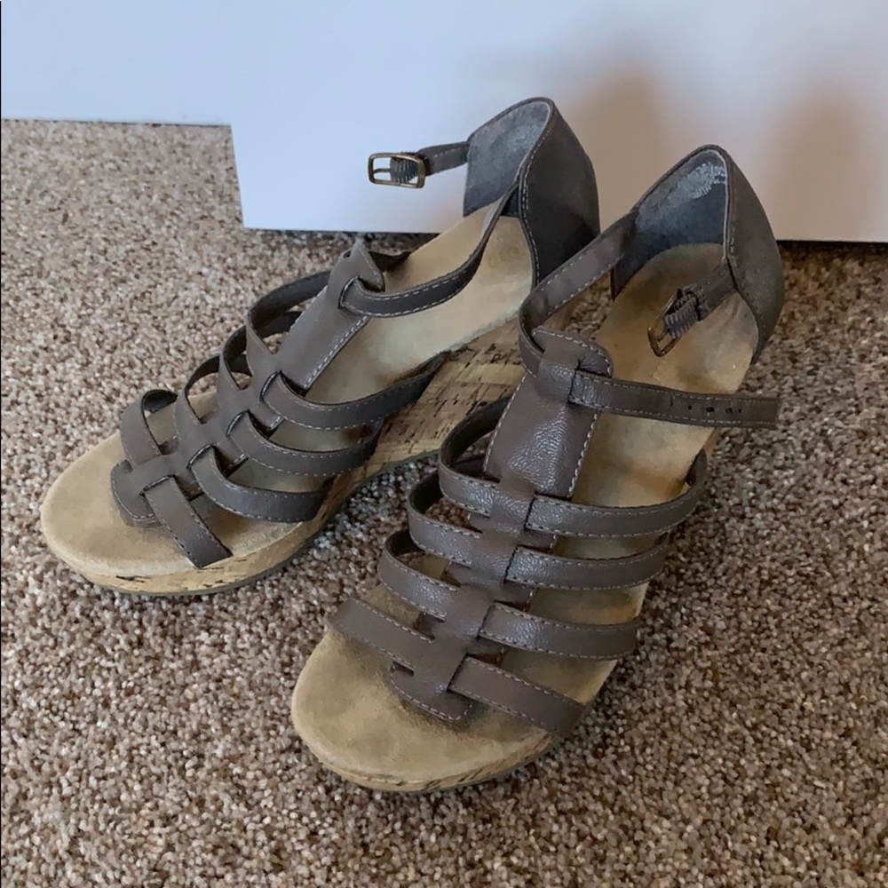 Platform Heel Sandals Old Navy